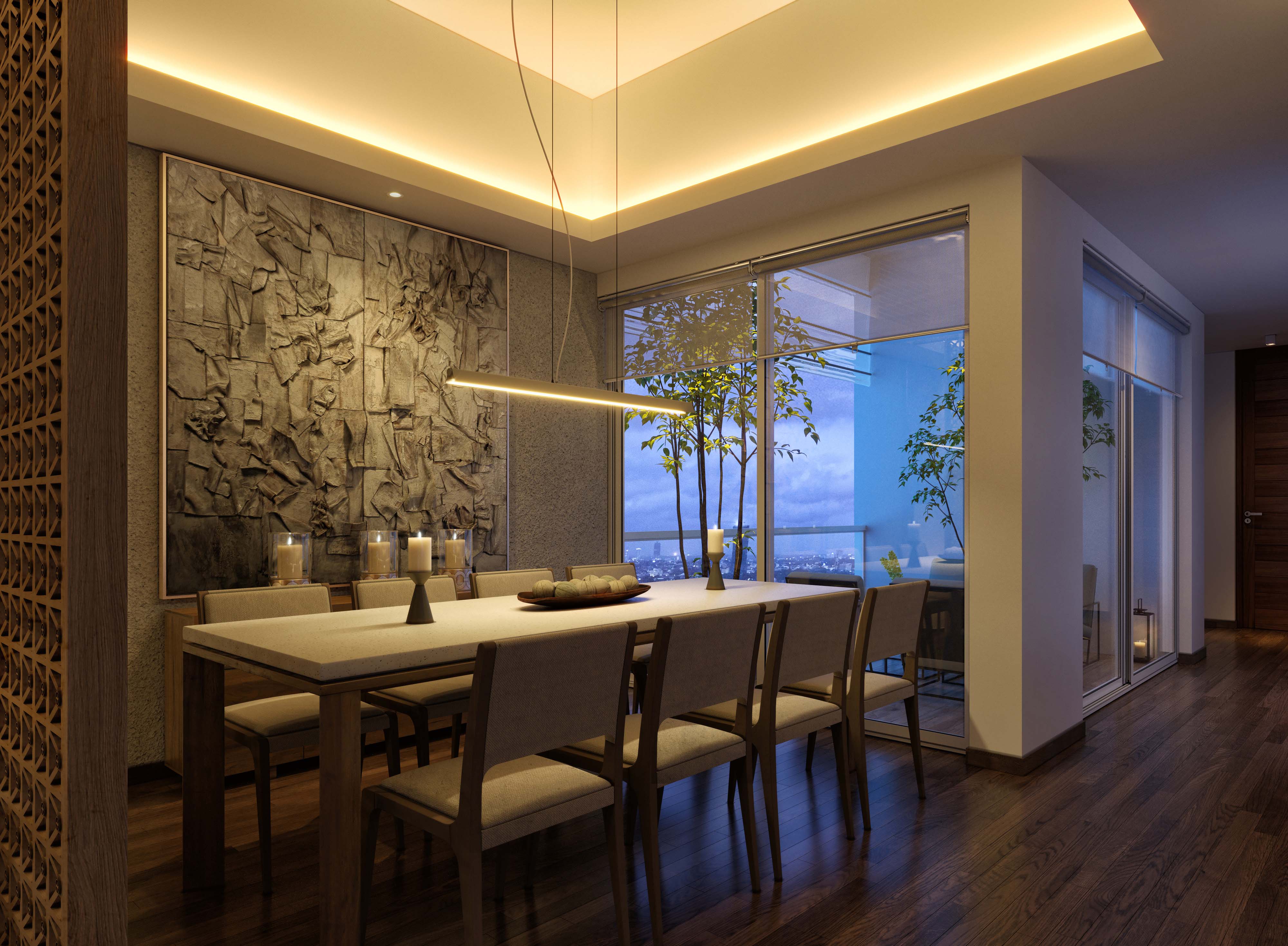 CR APARTMENT INTERIOR : TDK Illusions - Criptor Classery Apartment Interior Design